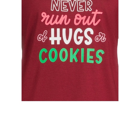 Holiday Time Women’s Christmas “Grandma’s Hugs” graphic shirt; S M L XL XXL - Picture 2 of 2